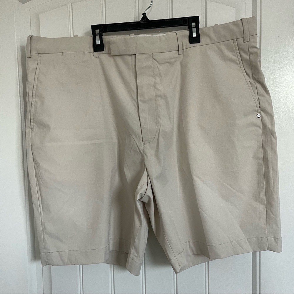 RLX Ralph Lauren 9 in Classic Fit Stretch Twill Shorts golf shorts 42‎ khaki